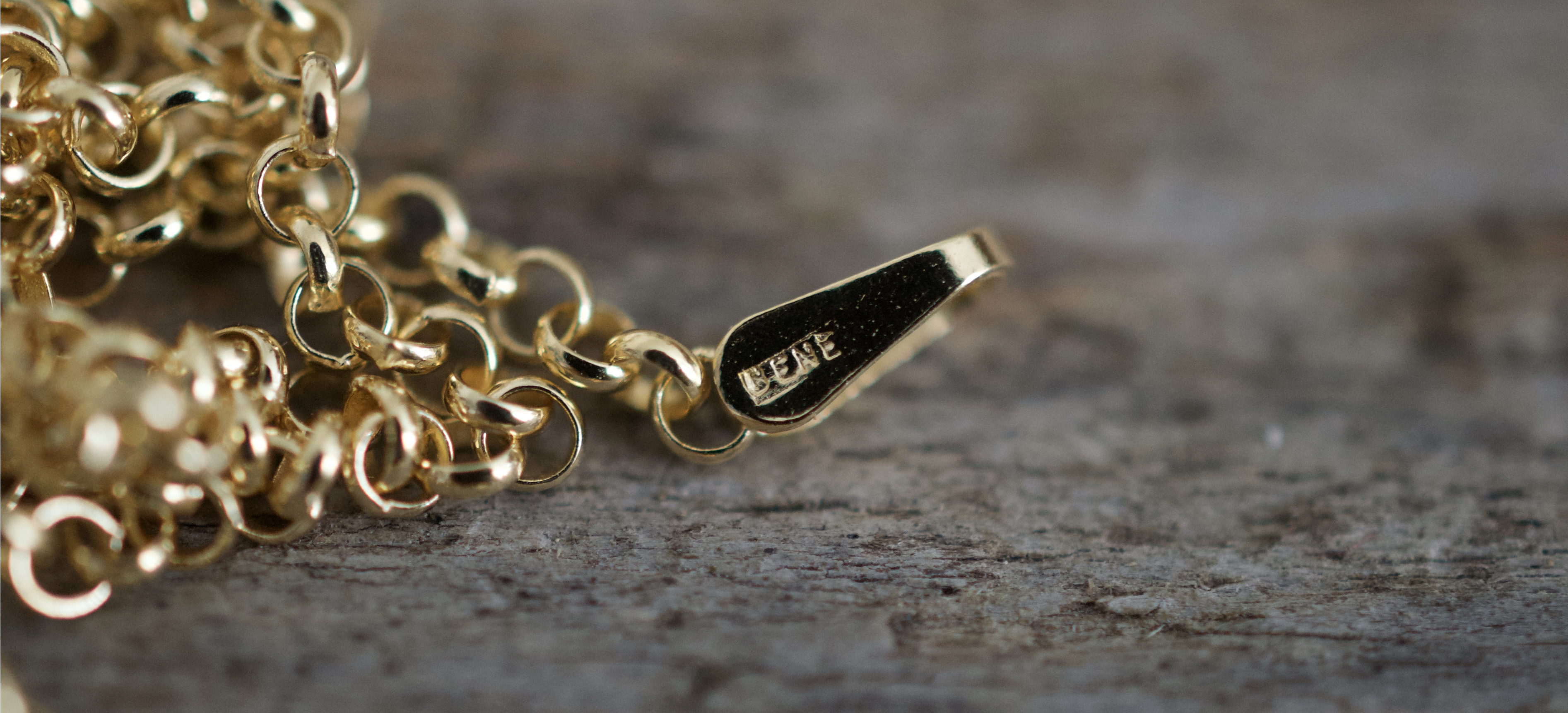 BENEVOLENTI halskette 1.8mm rolo in vergoldetem 925 Silber