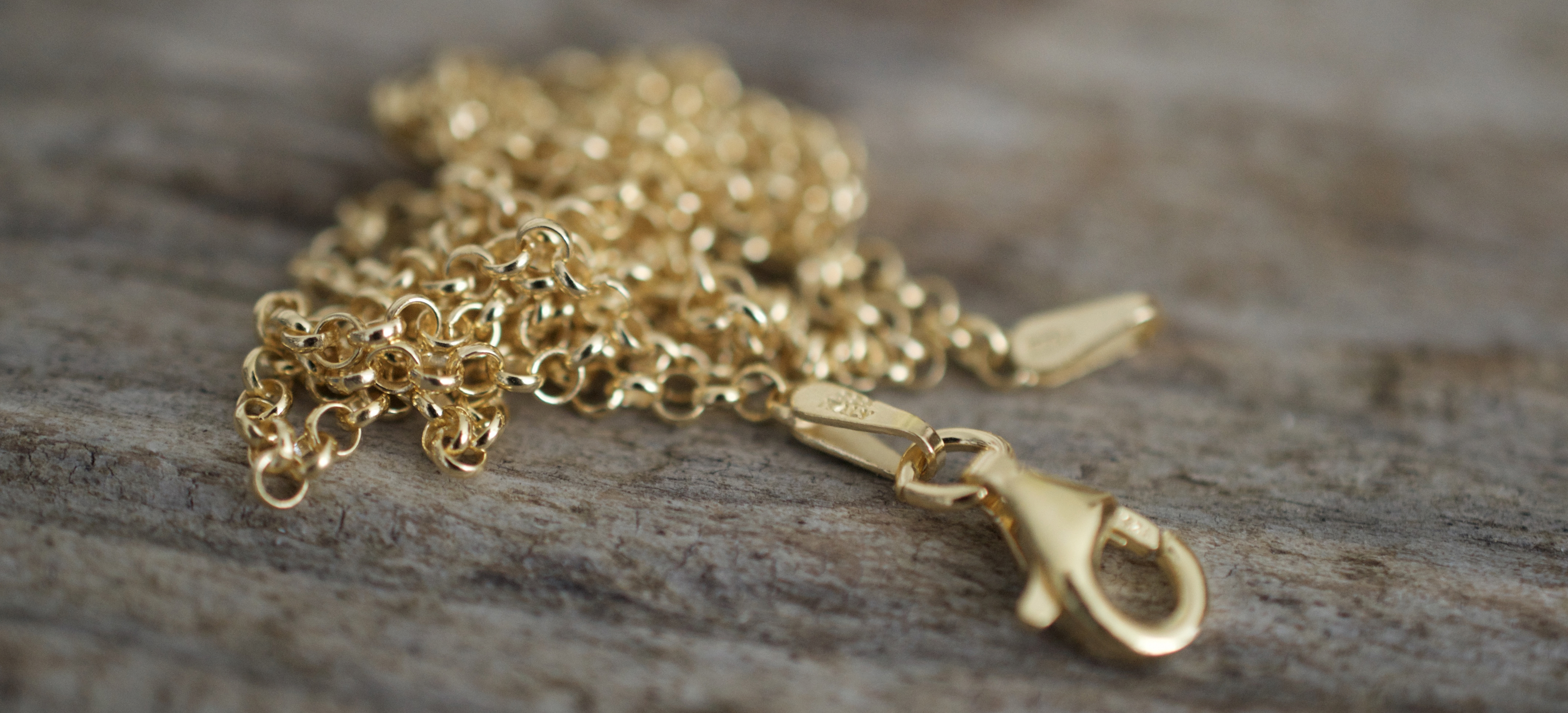 BENEVOLENTI halskette 1.8mm rolo in vergoldetem 925 Silber