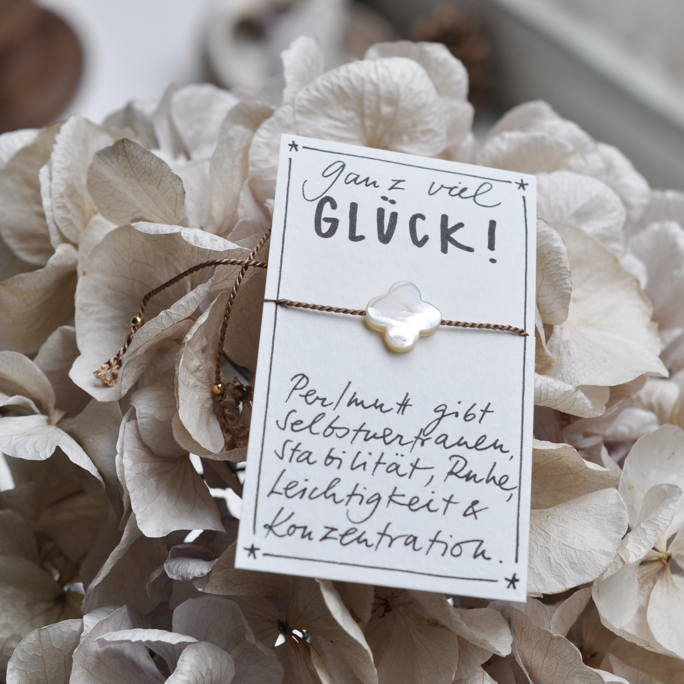 WUNSCH ARMBAND Perlmutt