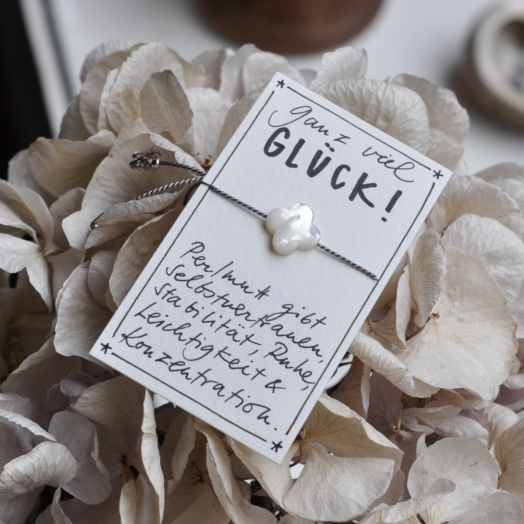 WUNSCH ARMBAND Perlmutt – Bild 2