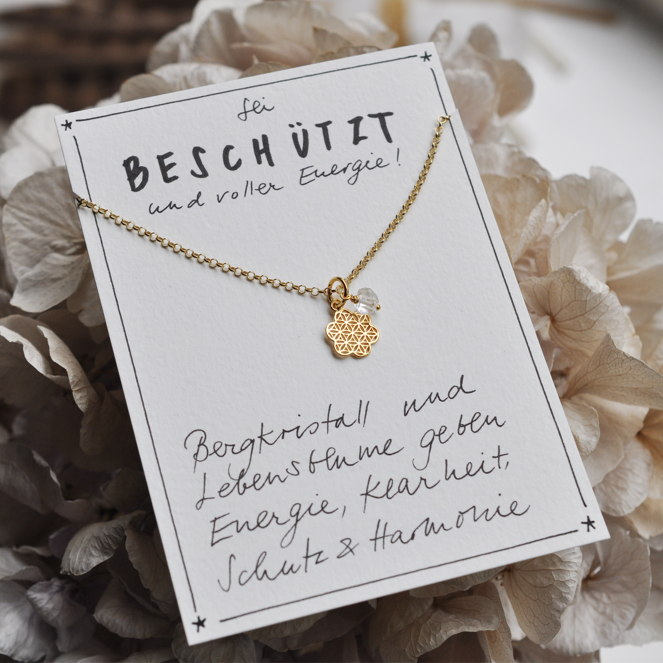 HALSKETTE Lebensblume – Bild 2