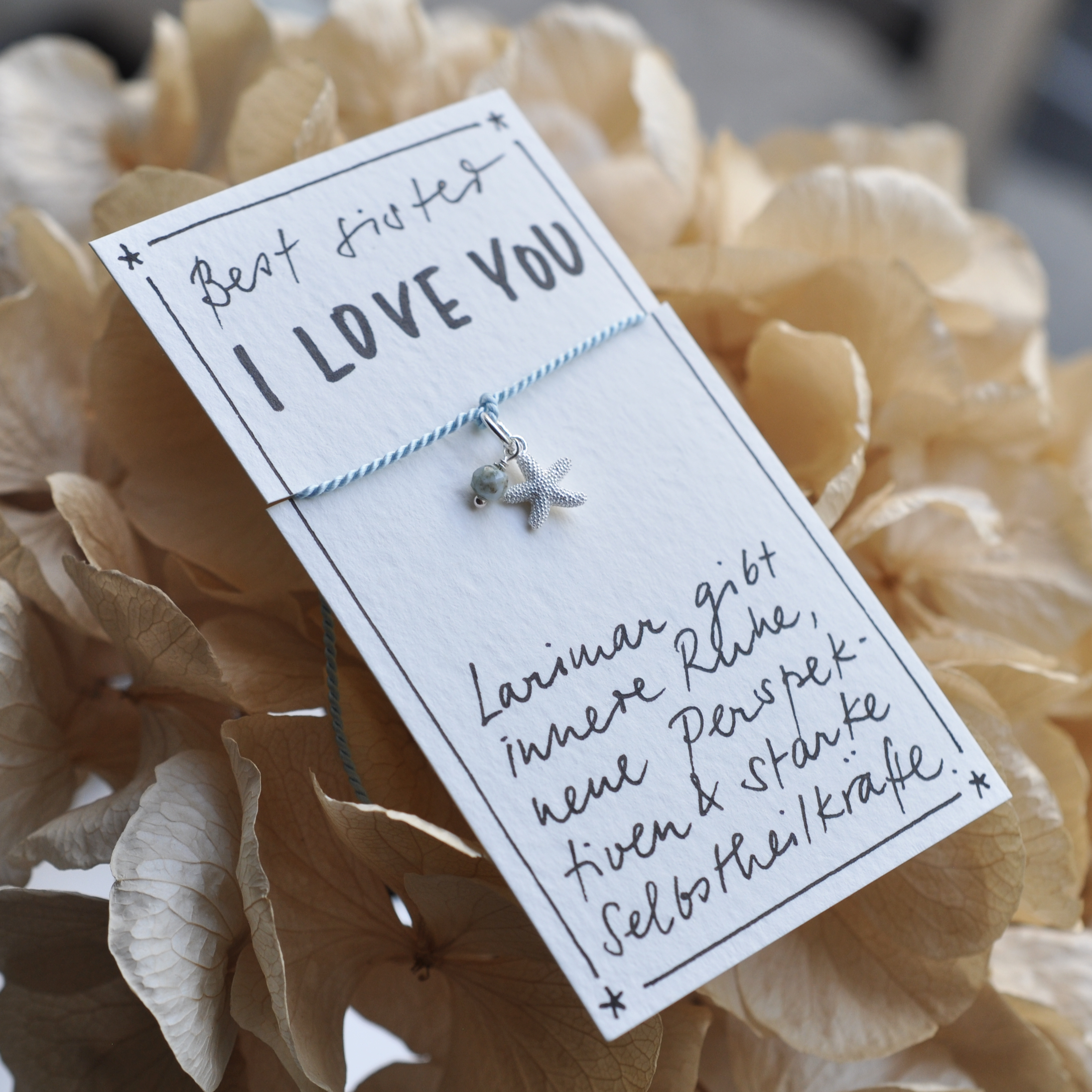 WUNSCH ARMBAND Larimar – Bild 6