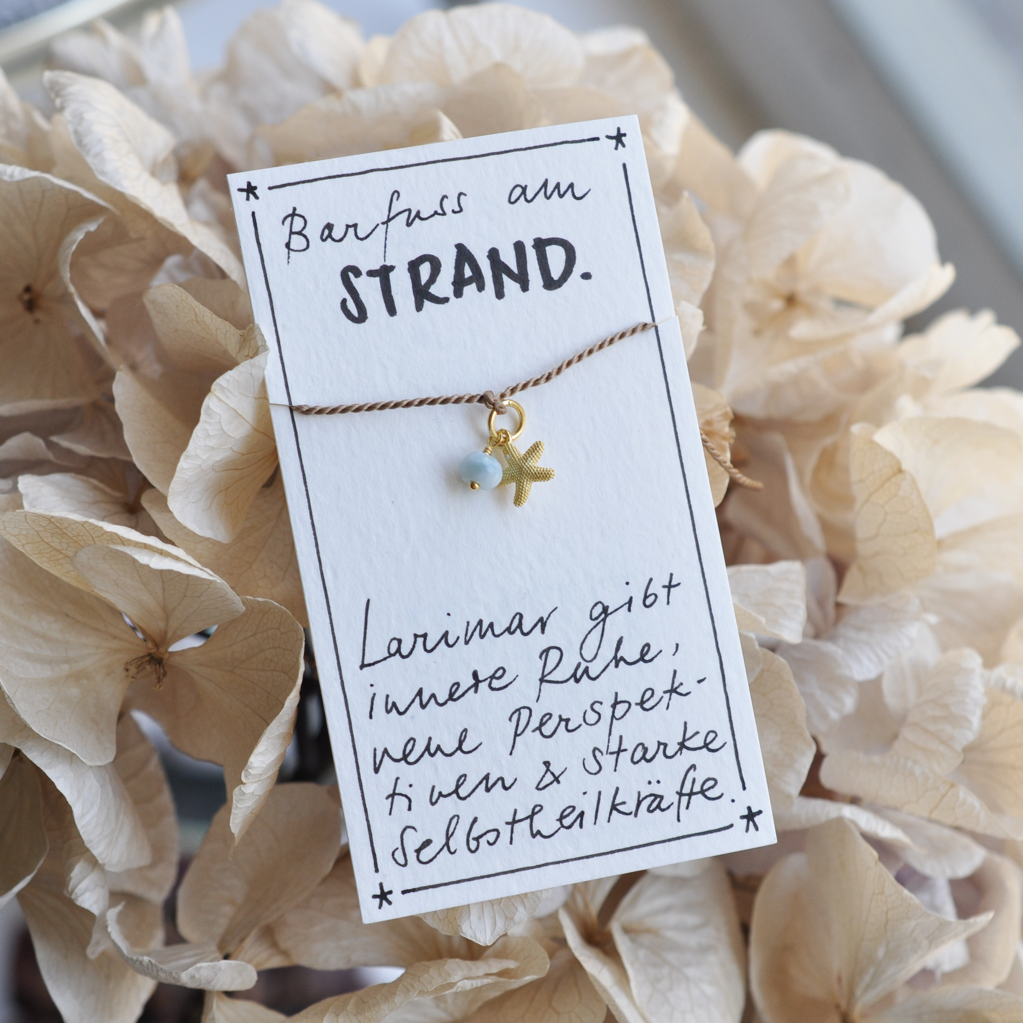 WUNSCH ARMBAND Larimar – Bild 5