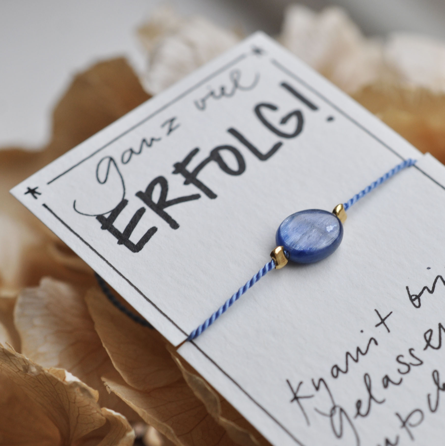 WUNSCH ARMBAND Kyanit