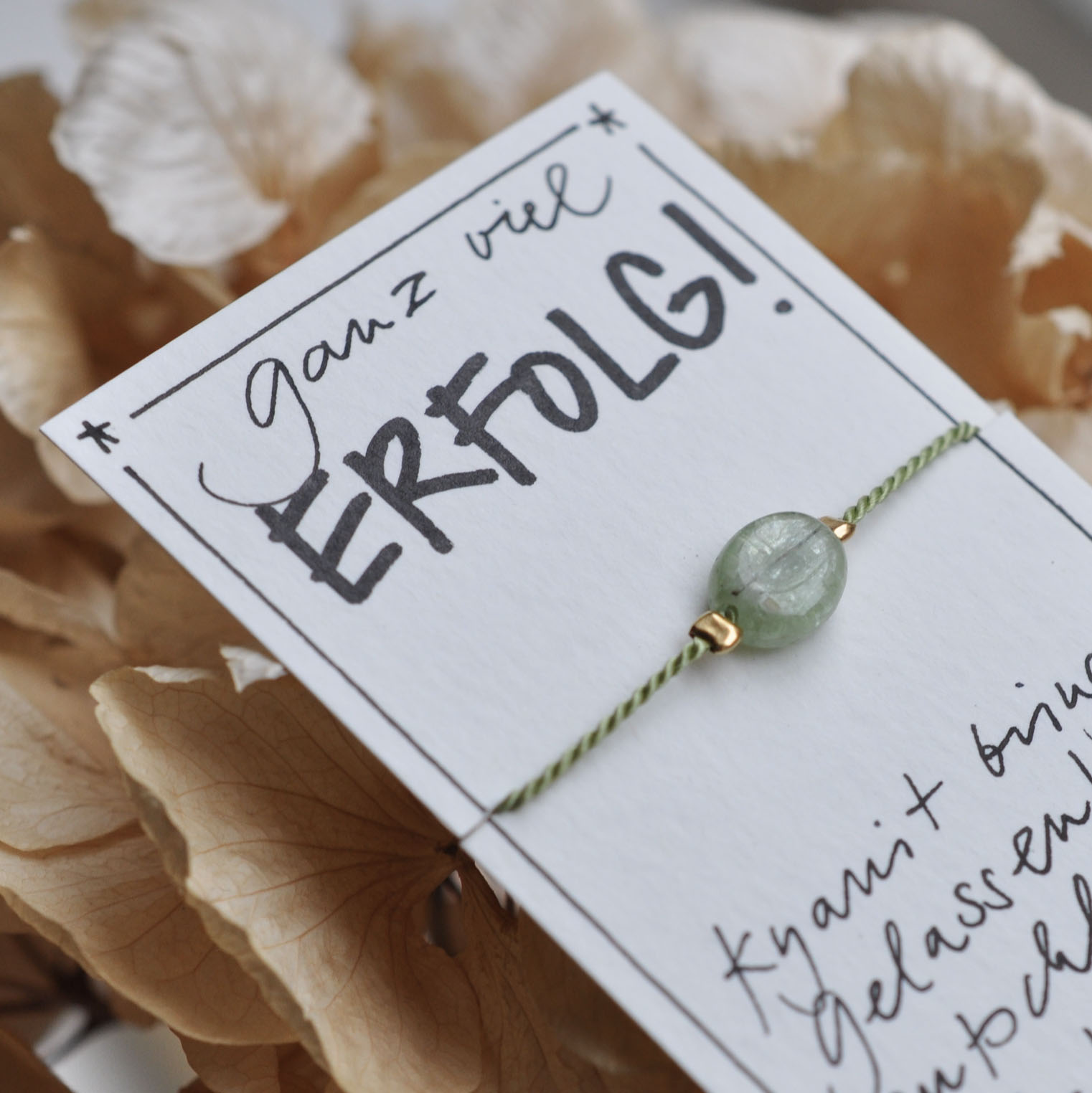 WUNSCH ARMBAND Kyanit – Bild 3