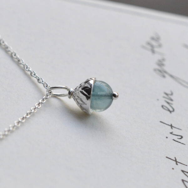 KETTE Fluorit Eibenbeere
