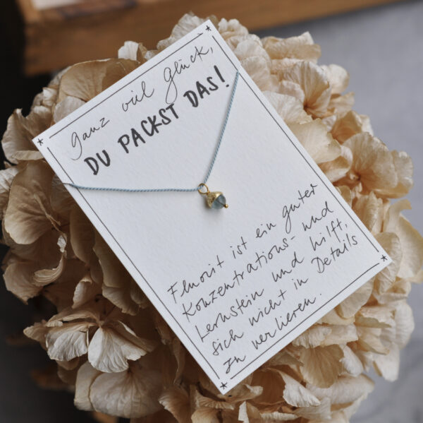 KETTE Fluorit Eibenbeere – Bild 2