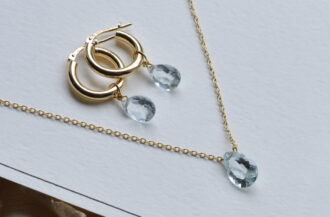 SET Aquamarin Tropfen